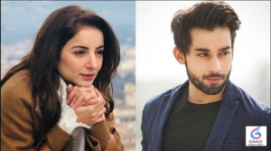Pakistani actor Bilal Abbas Khan wearing a formal outfit in a studio portrait