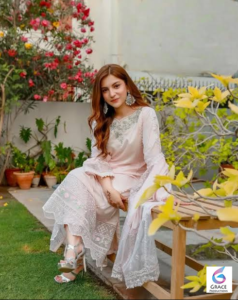 Dananeer Mobeen photographed during a media appearance after her viral Instagram flat tire joke sparked online discussions.
