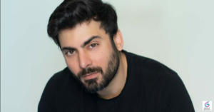Fawad Khan smiling during a photoshoot in 2026, Pakistani actor known for Humsafar, Zindagi Gulzar Hai, and blockbuster films.
