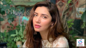 Elegant portrait of Mahira Khan, one of Pakistan’s top actresses, known for her roles in hit dramas and films.