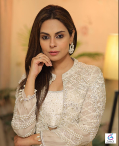 Amar Khan Pakistani television actress posing confidently in a professional portrait