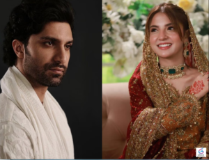 Dananeer Mubeen posing in a stylish outfit during a professional photoshoot, highlighting the popular Pakistani actress and digital creator in 2026.