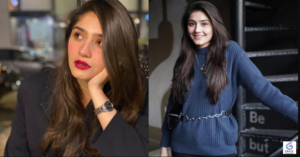 Dur-e-Fishan Saleem in an elegant portrait, highlighting her graceful style and rising career in Pakistani television.