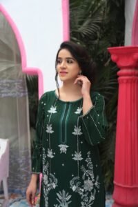 Huma Arooj posing for a professional fashion modeling portfolio showcasing her elegant style and confident personality in 2026.