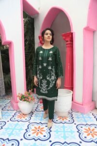 Huma Arooj wearing a stylish outfit during a professional fashion photoshoot for her 2026 modeling portfolio.