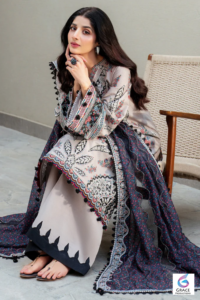 Marwa Hussain in an elegant outfit showcasing her stylish appearance and charming personality at a professional photoshoot.