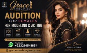 Modeling Acting Audition for females new Talent