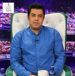 Naseem Vicky portrait showcasing the famous Pakistani comedian and stage artist