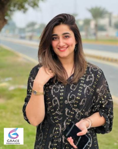 Nimra Mehra portrait showing the Pakistani singer’s natural look and soft expressive style.