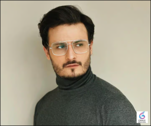Pakistani actor Osman Khalid Butt captured in a casual portrait, known for his acclaimed television dramas, films, and creative work in the entertainment industry.