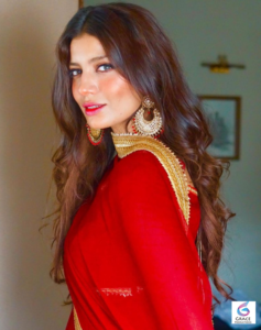 Rabia Butt stylish photoshoot representing her journey in Pakistan's fashion and entertainment industry