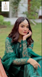 Romaisa Khan portrait highlighting the Pakistani actress, model, and television personality