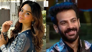 Romaisa Khan smiling during a professional photoshoot showcasing the Pakistani actress and content creator