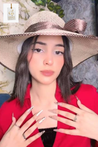 Rubab Ali stunning Pakistani model portrait with elegant fashion look and stylish appearance