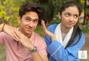 Samar Jafri posing confidently in a modern outdoor photoshoot, highlighting his rising career in Pakistan's entertainment industry.