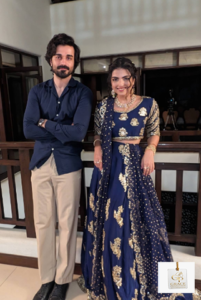 Sarah Aijaz Khan elegant portrait from Pakistani entertainment industry