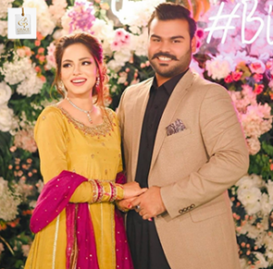 Elegant portrait of Pakistani actress Sukaina Khan for celebrity profile