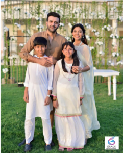 Sunita Marshall attending a fashion event, showcasing her signature elegance and confident presence in Pakistan's entertainment industry.