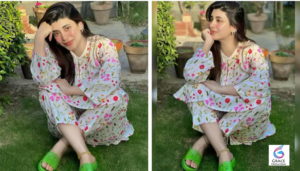 Pakistani television and film actress Urwa Hocane posing confidently in a modern portrait for her 2026 profile.