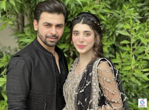 Elegant portrait of Pakistani actress Urwa Hocane during a fashion photoshoot in 2026.