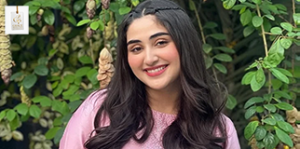 Zoha Tauqeer, Pakistani television actress and model, posing during a professional photoshoot in 2026.