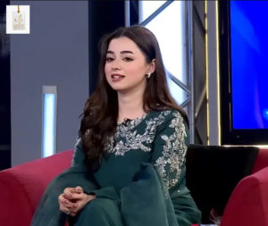 Anayah Shahid Pakistani actress playing Shirin character in Zanjeerain drama