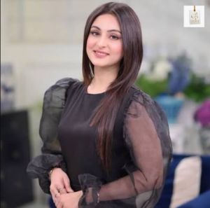 Aruba Mirza Pakistani actress posing in a stylish outfit during a photoshoot
