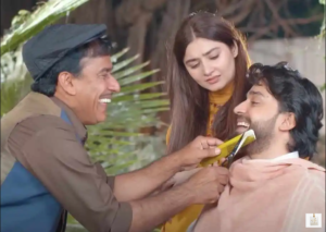 Durefishan Saleem portraying Shibra during a memorable scene from Ishq Murshid
