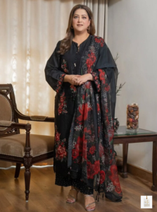 Fazila Qazi Pakistani actress in a graceful portrait
