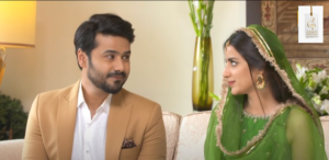 Saboor Ali’s Fariya character in a dramatic scene from Fitrat