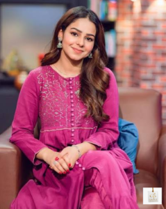 Hareem Sohail Pakistani actress posing in a traditional outfit