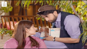 Durefishan Saleem and Bilal Abbas Khan in a memorable Ishq Murshid scene