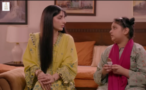 Marwa Hussain and Talha Chahour in Jama Taqseem drama