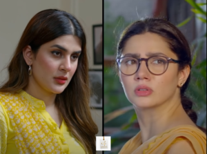 Mahira Khan with Usman Mukhtar and Kubra Khan in Hum Kahan Ke Sachay Thay