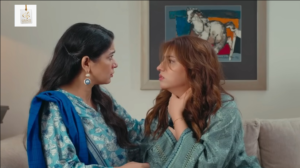 Dananeer Mobeen featured in a memorable Meem Se Mohabbat scene with Ahad Raza Mir