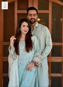 Rabia Javaid Sheikh showcasing her elegant style and personality