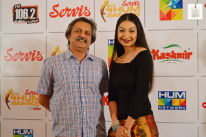 Rubya Chaudhry posing for a fashion and entertainment profile