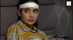 Saboor Ali in a memorable scene from Fitrat alongside Mirza Zain Baig