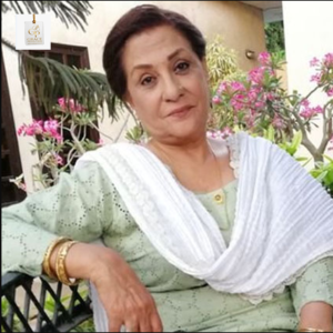 Samina Ahmad Pakistani actress in a graceful traditional look