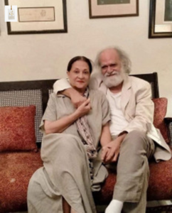 Samina Ahmad smiling during a public appearance