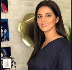 Savera Nadeem Pakistani television star in an elegant look
