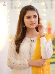 Tanya Hussain Pakistani actress posing for a photoshoot