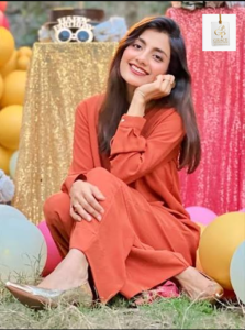 Uroosa Qureshi Pakistani actress portrait