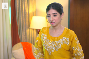 Maryam Nafees with Mohsin Abbas Haider in Mohabbat Chor Di Maine