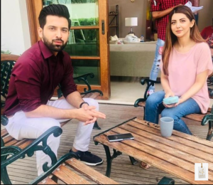 Momal Khalid and Yasir Alam in Bechari Qudsia