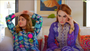 Nadia Hussain in Benaam drama alongside Shazeal Shoukat