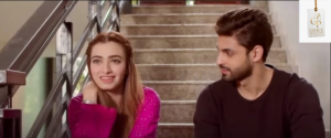 Pakistani actress Nawal Saeed during her Sitam drama appearance