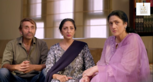 Tazeen Hussain in a memorable scene from Qarz-e-Jaan