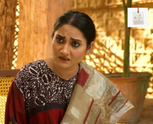 Sana Askari and Arez Ahmed in Bajjo drama