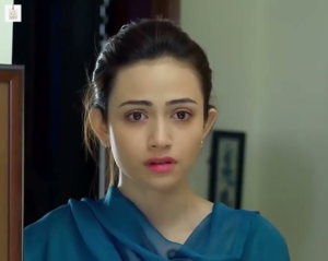 Sana Javed and Feroze Khan in Khaani drama
